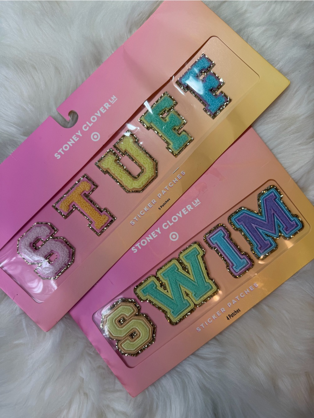Stoney Clover Lane x Target “Stuff” & “Swim” Sticker Patch Sets NEW